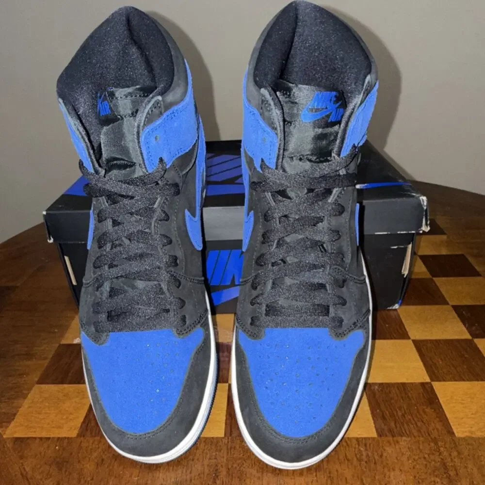 Nike Air Jordan 1 High OG Royal Reimagined Black Blue DZ5485-042 W BOX